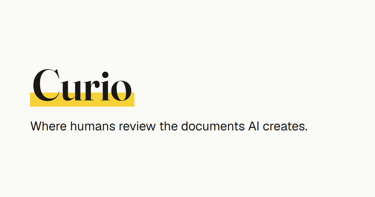 Show HN: Curio, a place for HTML files